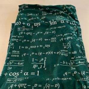 Lularoe periodic table leggings TC NEW